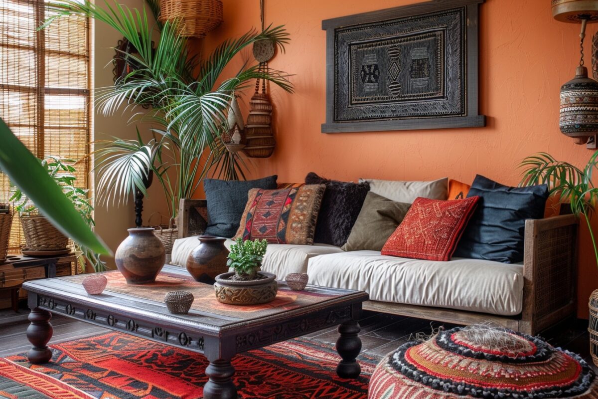 Déco ethnique : voyagez depuis votre salon avec des touches exotiques