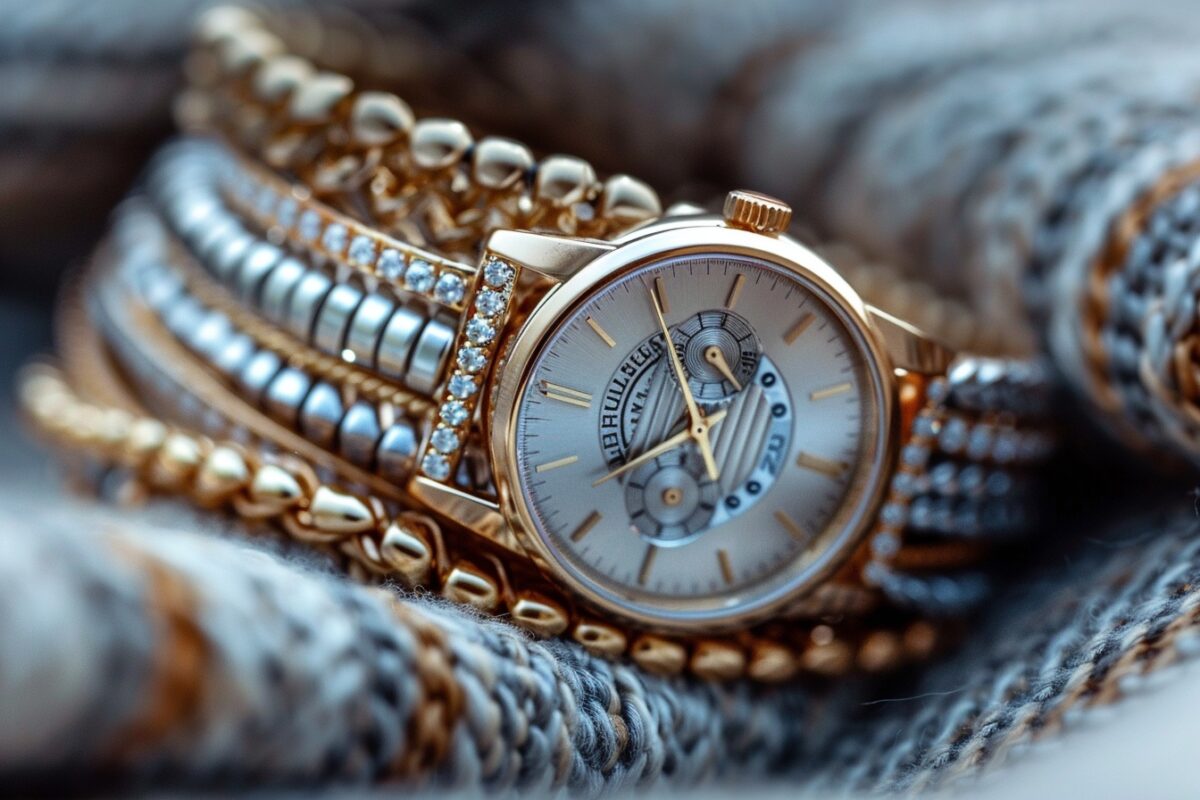 Les secrets pour associer bracelets et montres avec élégance.