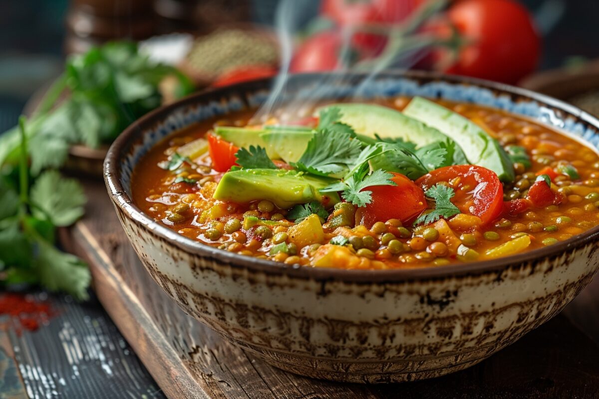 Chili de lentilles vertes : un plat réconfortant qui ravira vos papilles et boostera votre santé