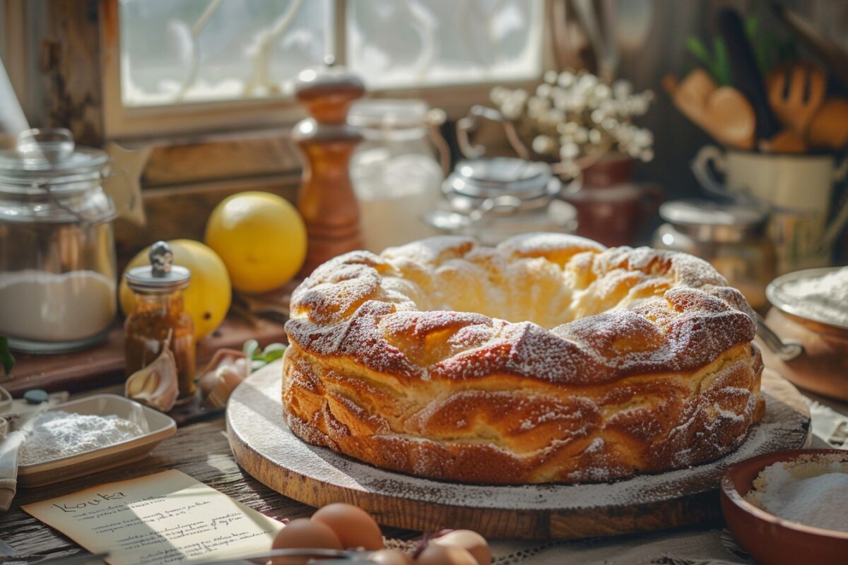 Découvrez la recette secrète du gâteau de Mamie Denise, une brioche qui ravira vos papilles