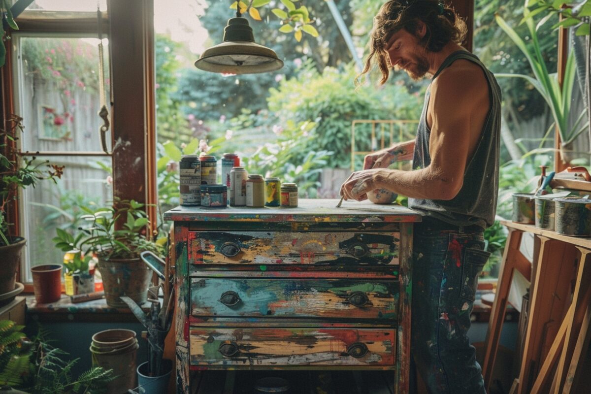 Transformez vos vieux meubles en pièces uniques pour une décoration qui vous ressemble