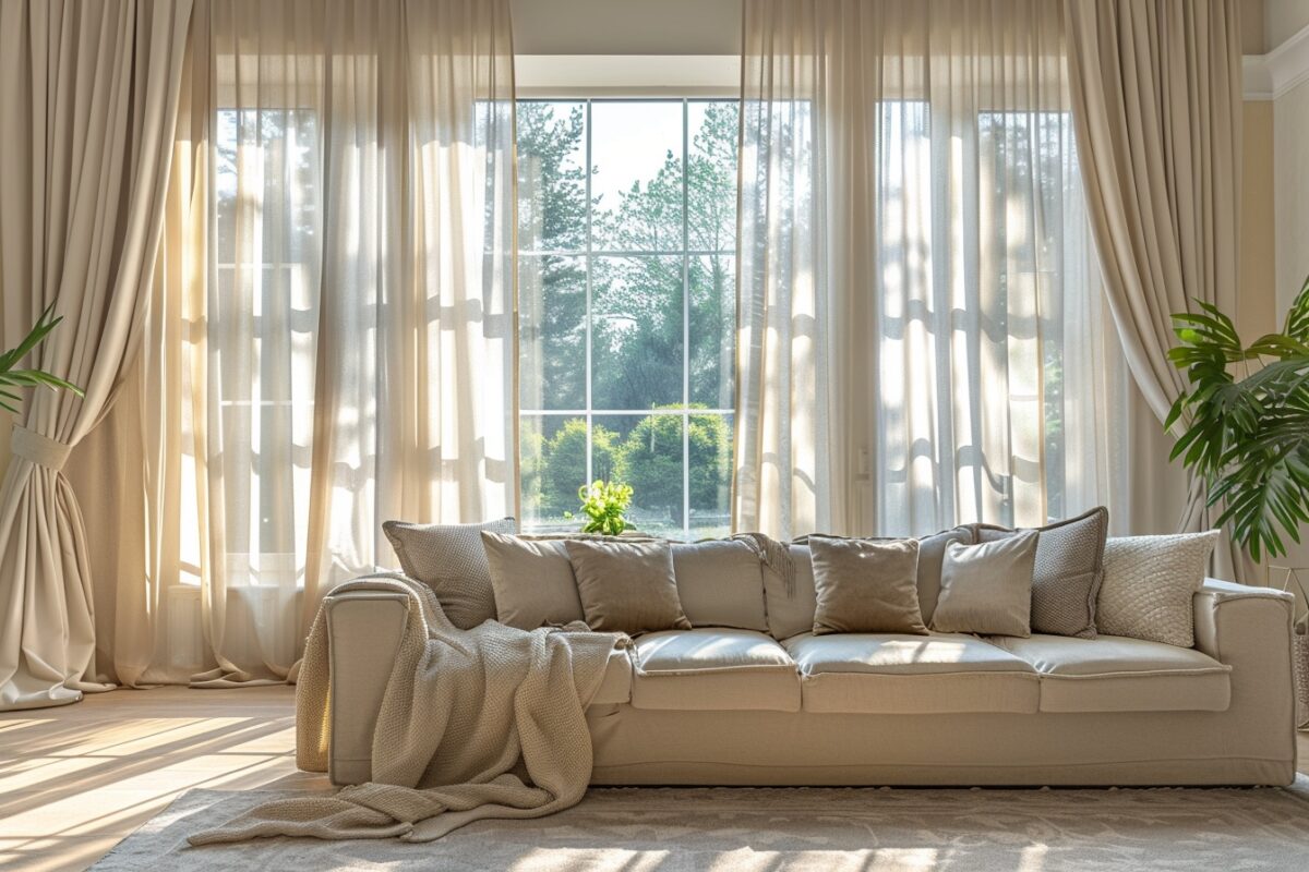Transformez votre espace avec des rideaux parfaits : astuces pour choisir et harmoniser