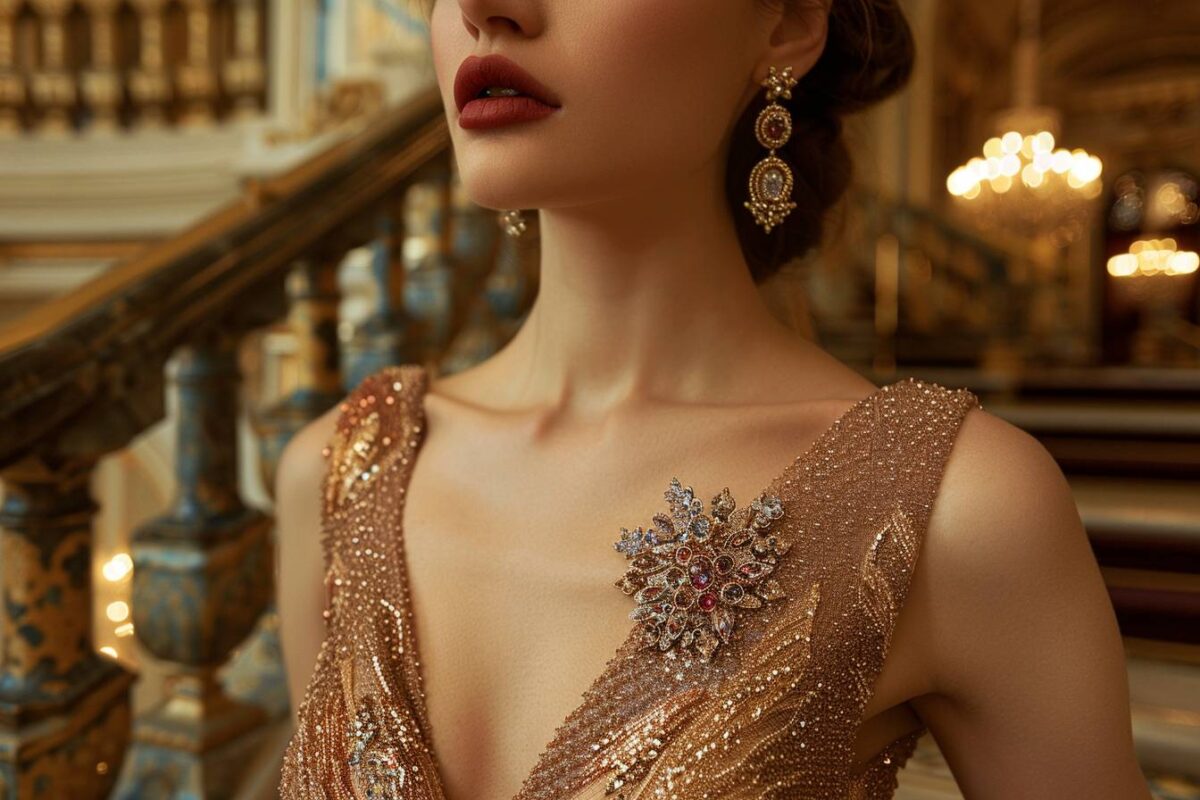 Comment porter une broche pour une occasion spéciale ?