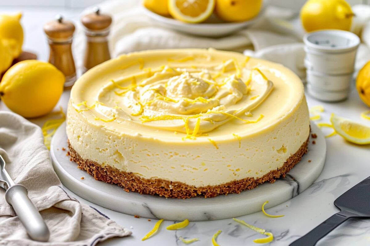 Comment préparer un cheesecake au citron facile et rapide ?