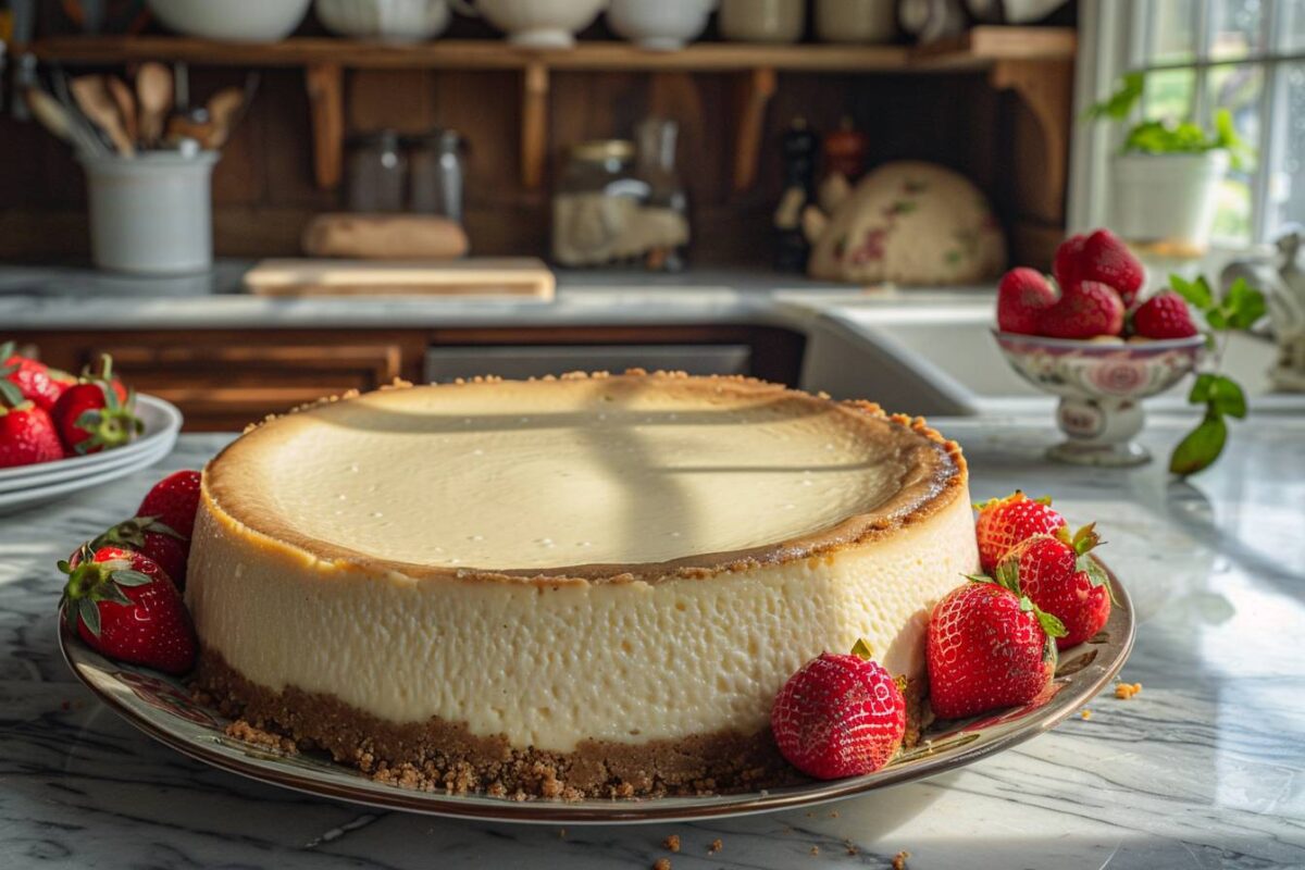 Comment préparer un cheesecake new-yorkais authentique ?