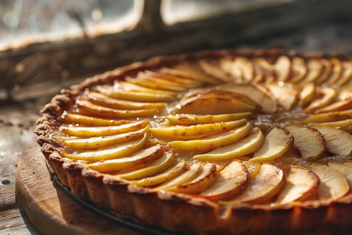 Comment préparer une tarte fine aux pommes selon Cyril Lignac ?