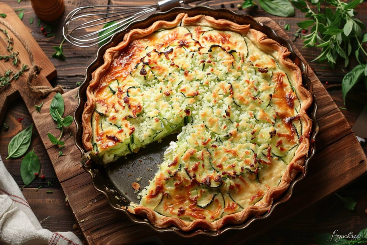 Comment réussir un flan aux courgettes de Philippe Etchebest ?